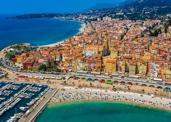 Beau 2 Pieces,terrasse, Parking Centre * Menton