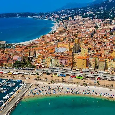 Beau 2 Pieces,terrasse, Parking Centre * Mentone